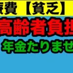 【70代・80代】医療費貧乏！年金が足りない！3割負担の未来【老後貧困 老後破綻　老後貧乏　生活保護　生活困難】