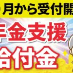 【9月開始!!】申請するだけで一生年金に6万円上乗せ！年金生活者支援給付金の対象者と申請方法を解説