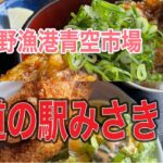 《シニア車中泊旅》大きな穴子丼に海老フライ🍤泉佐野漁港〜道の駅みさき車中泊