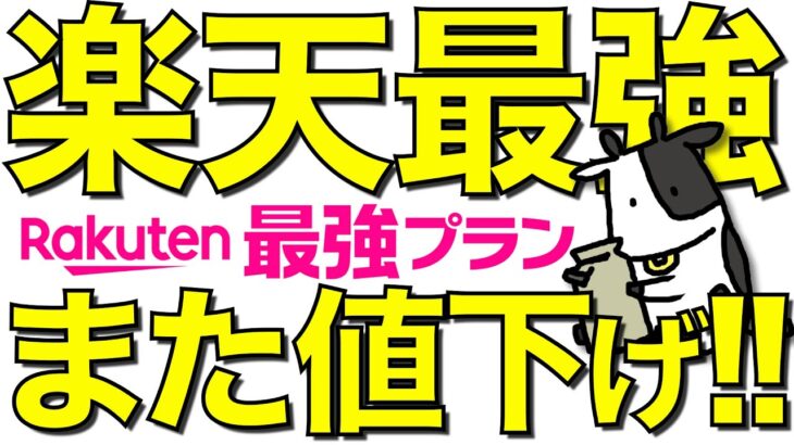 【朗報】楽天モバイルの値下げラッシュが止まらない件【最強シニアプログラム爆誕】