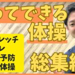 これで全身カンペキ！座って行う全身体操！！【総集編2】