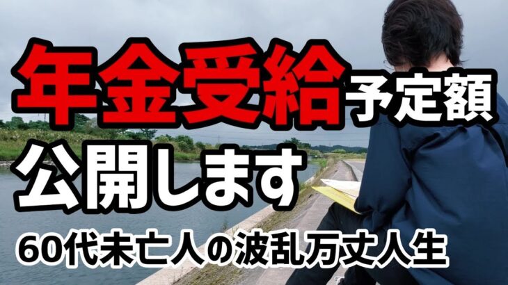 【60代一人暮らし】年金受給予定額、公開します【女性シニア未亡人】