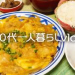 【60代一人暮らし】家族の昭和の思い出とお墓参り/晩御飯は親子煮定食【シニアライフ】#213