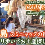 バリ島　スミニャックの街を歩いてお土産探し SEMINYAK BALI INDONESIA【アラカン・バリ島旅行】旅ログ 057