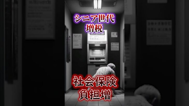 【高齢者 増税】社会保険  改悪【賃金要件 撤廃】シニア世代 手取り減 #shorts