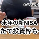 新NISAの運用状況/来年のつみたて投資枠の設定/ぼっちで楽しむクリスマス