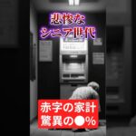 【シニア世代 絶望】年金受給者 悲惨な生活苦【年金 足りない】#shorts