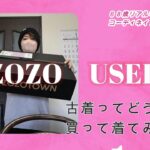 リユース大好きおひとり様シニア　ZOZO　USEDでの購入品紹介とコーデ＃年金生活者＃６０代シニア