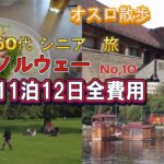 【31日間ノルウェー→アイスランド→カナダ】【ノルウェー旅No,10】11泊12日の費用を出してみました。外食は2回しかしていないので食費は少なめでした。