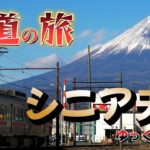 【シニア旅Vlog一泊二日】車窓と富士山の絶景鉄道旅 ｜富士山が美しく見える「岳南鉄道」、シニア夫婦向け癒し要素をたっぷり詰め込む　お勧め乗り鉄ゆるり時間の旅