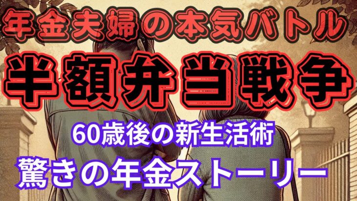 半額弁当ハンティング！年金夫婦の節約バトル