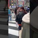 シニアが渋谷のスクランブル交差点を歩いてみた　go for a stroll at scramble intersection in SHIBUYA,Tokyo.Japan