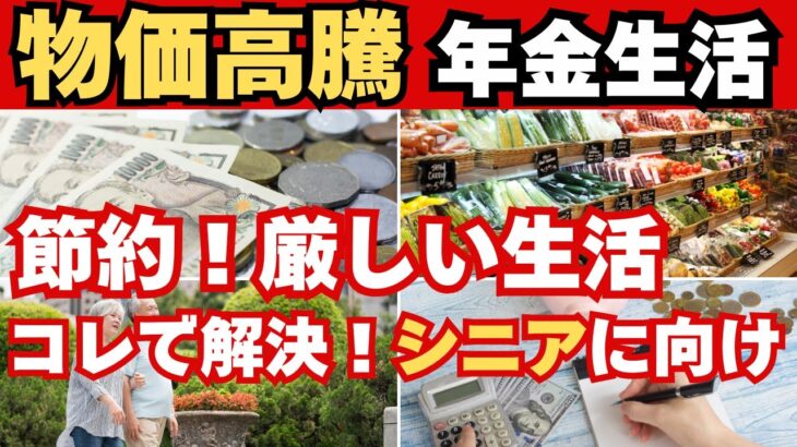 物価高騰で厳しい年金生活。コレで解決！シニアに知ってほしい豆知識【シニアの知恵睡眠ラジオ】