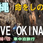 沖縄一周車中泊旅行記23【ケイブオキナワ CAVE OKINAWA】シニア夫婦と犬1匹が自作キャンピングシェルで行く