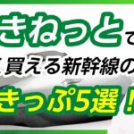 えきねっとで安くかえる新幹線・特急券の切符5選！【シニア向け割引あり！】
