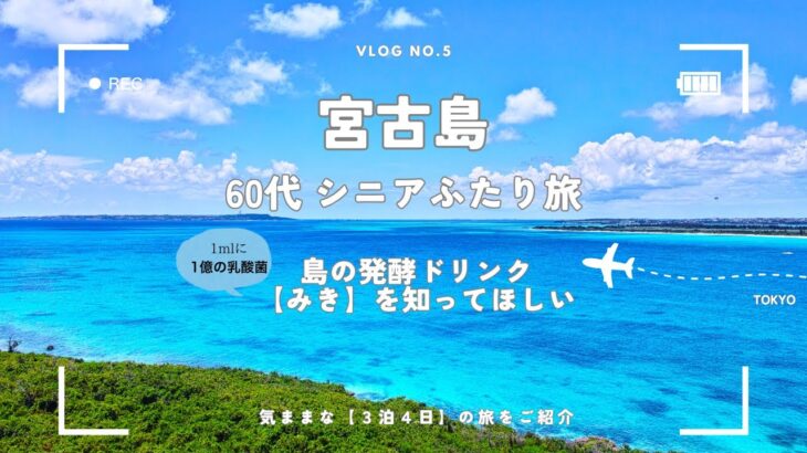 宮古島 気ままな「60代」 シニア ふたり旅