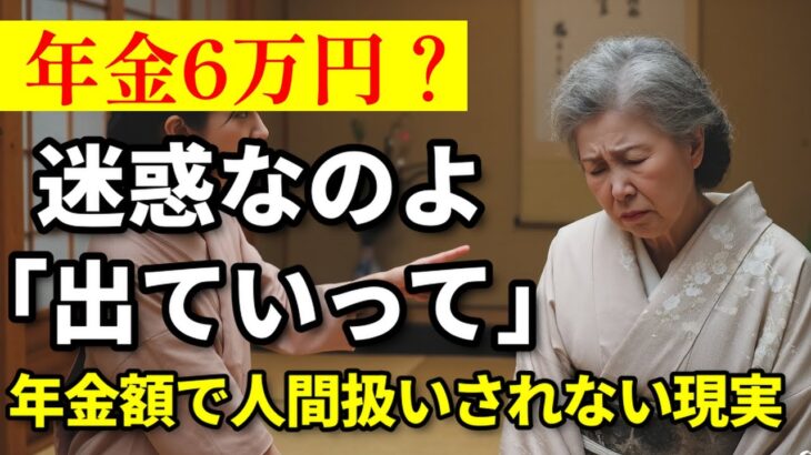 【人生の教訓】「年金6万円しかないなら、出て行って！」——義娘に追い出された母が1ヶ月後に明かした“衝撃の逆転劇”とは？【60代以上の方へ/老後の幸せ/シニア】
