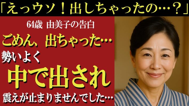 【シニア恋愛】「もう恋なんてしないと思ってた」64歳・ひとりの女として心が震えた、春の一泊旅行【朗読】