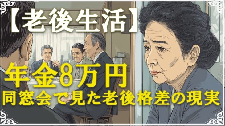 【老後の生活】67歳女性、年金8万円で団地暮らしの私が同窓会で見た『老後格差』の現実。