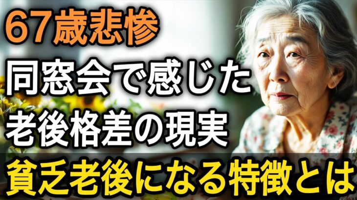 【実話】67歳・年金8万円・団地暮らし…同窓会で見た“老後格差”の地獄【60代以上の方へ/シニア】