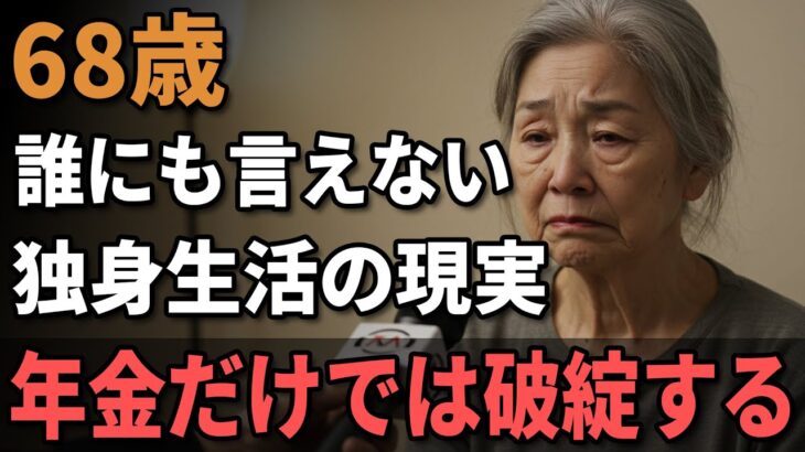 68歳独身女性、誰にも頼れなかった『年金12万円で生きる老後』生活が崩れていった理由…。