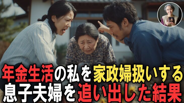 「年金があるでしょ？」70歳の私を召使のように扱い毎週末にタダ飯を食べにくる息子夫婦を地獄に落としてやりました