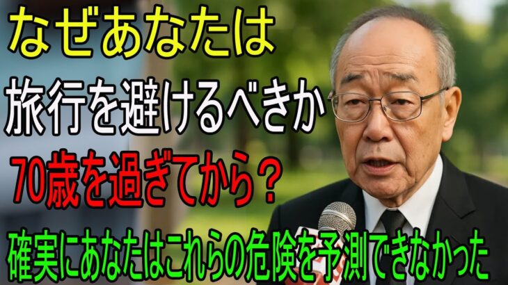 70歳を過ぎて旅行に行く前に知っておくべき“5つの潜在的なリスク”──シニア世代の安全な旅のために|老後の物語 | 逆転の物語 | オーディオブック| 人生の教訓