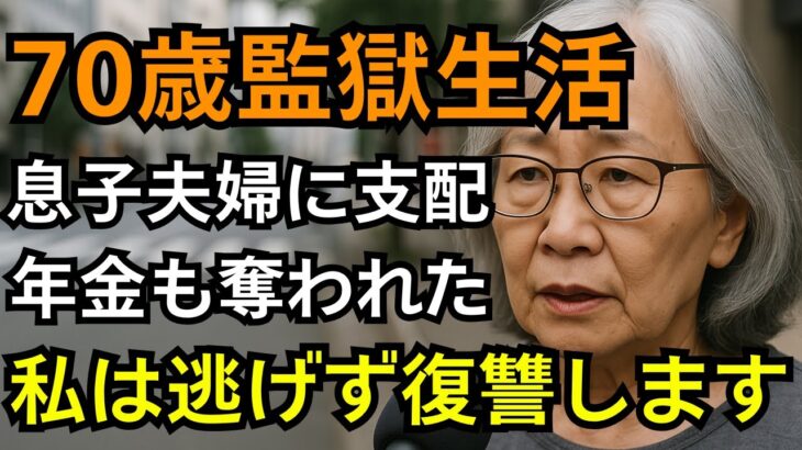 70歳女性、息子夫婦に生活を縛られ「自由なんてなかった…」年金まで奪われた末に、私は復讐します【60代以上の方へ/シニア】