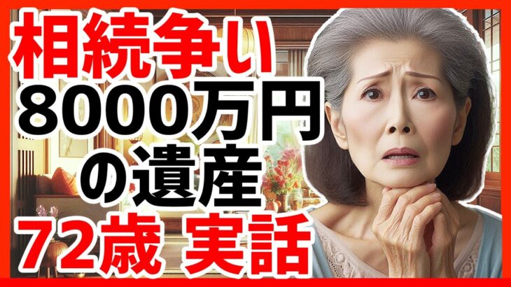 年金生活 老後 兄弟の確執 遺産相続8000万円 驚きの結末 シニア 年金生活 道しるべ 老後 悩み 感動する話