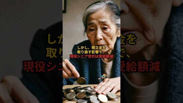 年金制度改革で「逆サプライズ」！？怒るシニアと得する若者 #shortvideo  #ニュース #時事 #サプライズ #年金 #積立金 #シニア世代
