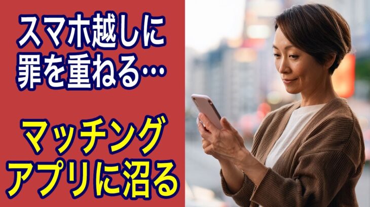 高齢者用マッチングアプリで出会った声にスマホの向こう側で私は罪を重ねた【シニア恋愛】