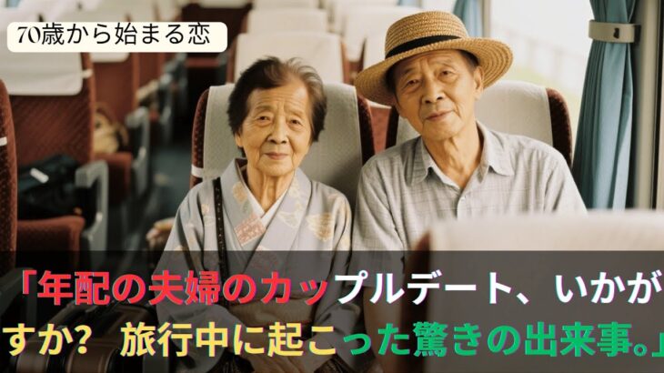 【シニア恋愛】「年配の夫婦のカップルデート、いかがですか？ 旅行中に起こった驚きの出来事。」