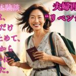 【シニア恋愛】彼は、一瞬だけ動きを止めて、それから静かに頷いた。──夫婦再生の“リベンジ旅行”
