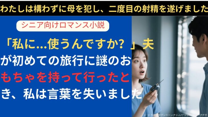 【シニア恋愛】「私に…使うんですか？」夫が初めての旅行に謎のおもちゃを持って行ったとき、私は言葉を失いました 【体験談】