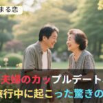 【シニア恋愛】「年配の夫婦のカップルデート、いかがですか？ 旅行中に起こった驚きの出来事。」