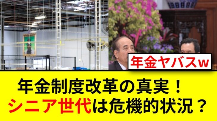 年金改革法案合意の裏側とは？シニア世代の反応は！