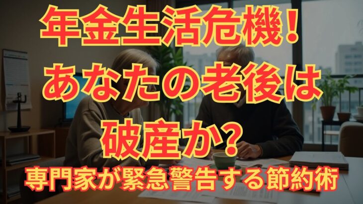 年金生活危機！あなたの老後は破産か？専門家が緊急警告する節約術