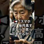 👉 「スマホ代0円!? 1人暮らしシニア向け格安SIM補助」#shortvideo #shorts #short #格安SIM #スマホ代節約 #通信費ゼロ #デジタル弱者