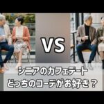 【第1回】シニアのカフェデート コーデ対決！（投票編）