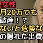年金月20万円でも老後破産！？知らないと危険な『隠れた出費』の真実