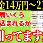 【驚愕の手取り額】2025年の税制改正で年金が実際いくら振り込まれるようになったのかご存知ですか？【手取り率/早見表】