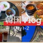 2025・春【ソウル旅Vlog】day1.2  眠らない街東大門は本当に楽しい。聖水カフェ・徳寿宮いろいろ