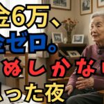 年金6万、貯金ゼロ。“死ぬしかない”と思った夜