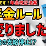 【速報です！】60歳以上で働くと年金の支給停止!? 在職老齢年金の制度改正の全貌を徹底解説！