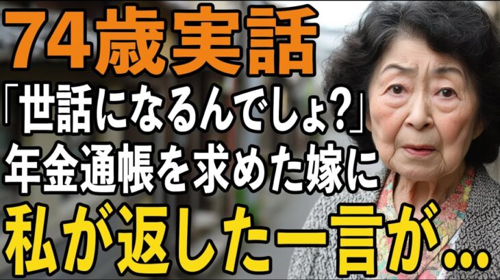 同居初日に私の”年金通帳”を求めた嫁…「お世話になるんでしょ？」と言ったその瞬間、母が放った予想外の一言は？【60代以上の方へ/シニアライフ】