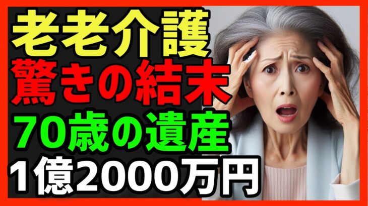 老後の年金 遺産相続１億円の遺産は誰の手に！実話 老老介護 嫁姑 #おばあちゃん #シニア #年金 シニアの道しるべ 悩み トラブル 60歳