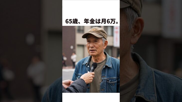 年金月6万でも楽しく暮らすコツ5選#shorts