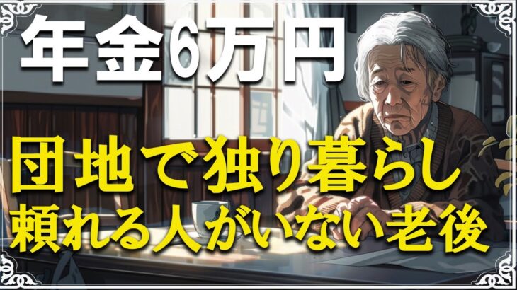 年金6万円で迎えた“孤独と闇”の老後──団地で独り生きる74歳女性の声【孤独こそ最高の老後】