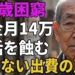 71歳男性。年金月14万円。生活を蝕む「見えない出費」の正体とは…