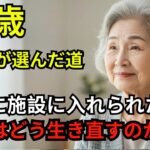 72歳、女性、年金生活者。『息子に施設に入れられた母、孤独な日々に希望を見つけた瞬間』【60代以上の方へシニア人生相談】